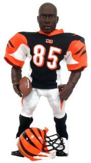 NFL Action Figure   Chad Johnson in a Cincinnati Bengals Uniform : Sports Related Figurines : Toys & Games