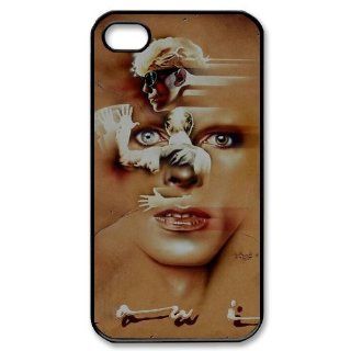 Custom David Bowie Cover Case for iPhone 4 4s LS4 1592: Cell Phones & Accessories