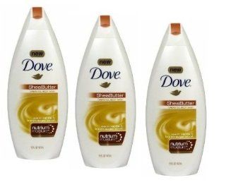 Dove Cream Oil Body Wash, Shea Butter, Warm Vanilla & Brown Sugar Scent, 16 Fl Oz/ 473 mL, (3 PACK)  Bath And Shower Gels  Beauty