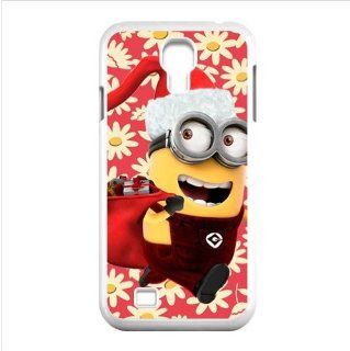 Yedda DIY Design Merry Christmas Minions gifts custom Especial Durable Hard Plastic Case Cover Fits Samsung Galaxy S4 I9500 Cell Phones & Accessories