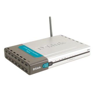 D Link DI 624 Wireless Cable/DSL Router, 4 Port Switch, 802.11g, 108Mbps: Electronics