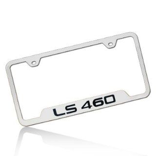 Lexus LS 460 Polished Steel License Plate Frame: Automotive