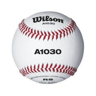 Official High School Practice / Youth League Raised Seam Baseballs from Wilson   Case of 10 Dozen : Sports & Outdoors