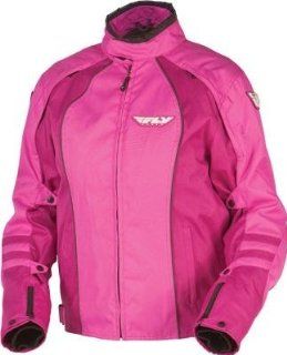 Fly Racing Georgia II Ladies Jacket , Size: 1W, Distinct Name: Pink, Gender: Womens, Apparel Material: Textile, Primary Color: Pink 477 7029 5: Automotive