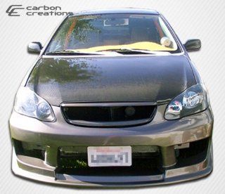 2003 2008 Toyota Corolla Carbon Creations OEM Hood   1 Piece   we recommend the use of hood pins with all hoods: Automotive