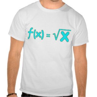 Square Root Function   Math Symbols Tees