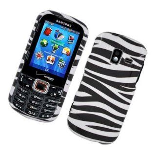 For Samsung Intensity III/SCH U485 Hard GLOSSY Case Zebra Black and White: Everything Else