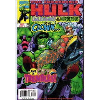The Incredible Hulk #471 Unleashed By The Murderous Clown: Books