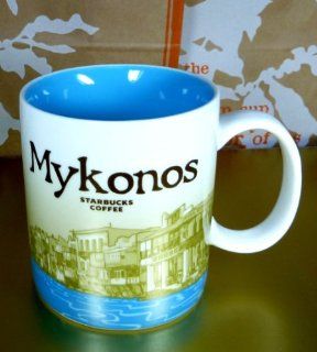 Starbucks Global city Mug  Mykonos  Brand New 2013, 16fl oz/473 ml, Original, Collectible, Coffee Mug Coffee Cups Kitchen & Dining