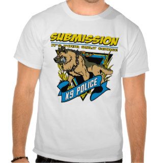 Police K9 Submission T shirt