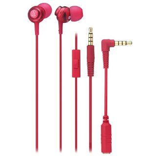 Audio Technica ATH CKL202ISRD In Ear Sonic Pro Headphone, Red: Electronics