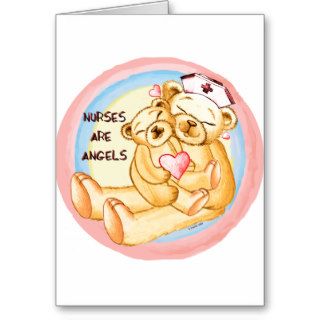 Nurses Are Angels Greeting Card
