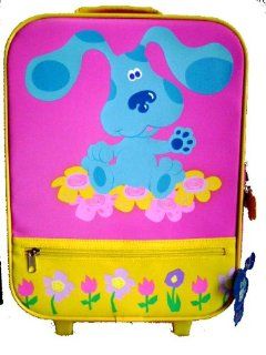 Blue's Blues Clues Backpack Luggage   Blues Clues Wheels Rolling Luggage: Toys & Games