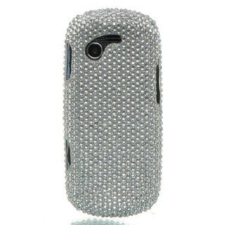 Samsung Gravity 3 T479 Full Diamond Case   Silver: Cell Phones & Accessories