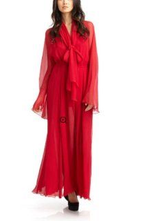 BCBG Max Azaria Red Silk Gown Maxi Dress   SIZE SMALL S : Other Products : Everything Else