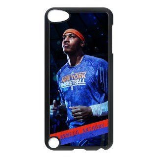 Ipod Touch 5th Hard Shell Case With NBA New York Knicks Carmelo Anthony Background: Cell Phones & Accessories
