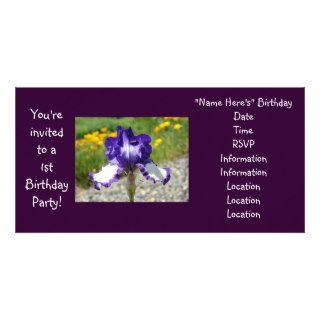 You're Invited 1st Birthday Party Invitations Photo Card