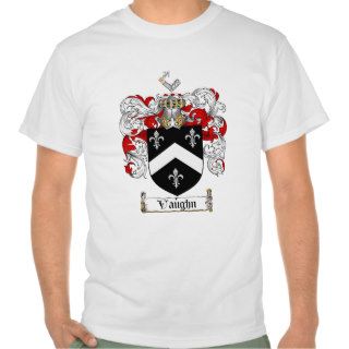 Vaughn Family Crest   Vaughn Coat of Arms Shirts