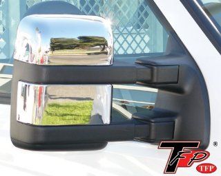 503 Ford Super Duty (without Signal) 2008   2011 Truck ABS Chrome Mirror Insert Accent Cover Automotive