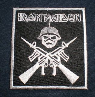 RON MAIDEN Heavy Metal Thrash Band patch Iron on Sew Applique Embroidered patches