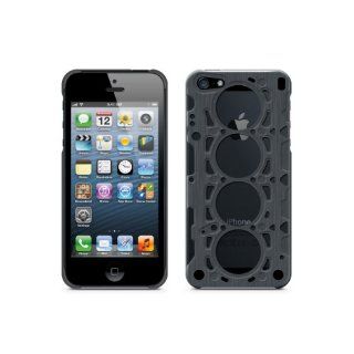 id America IDCA504 GRY Gasket Brushed Aluminum Case for iPhone 5   Retail Packaging   Grey: Cell Phones & Accessories