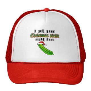 Christmas Pickle Hat