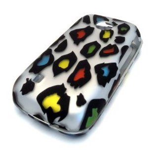 Tracfone LG 505c Color Leopard HARD Case Skin Cover Protector Accessory Straight Talk: Cell Phones & Accessories