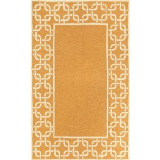 Spello Collection Indoor Outdoor Rug   Chain Border   Area Rugs