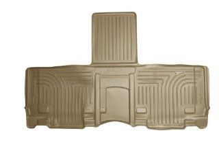 Husky Liners Custom Fit WeatherBeater Second Seat Floor Liner Set for Select Toyota Sienna Models (Tan): Automotive