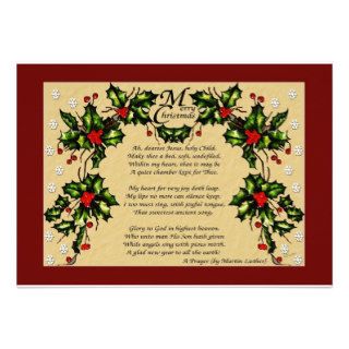 A Christmas Prayer Custom Invitation