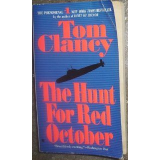 The Hunt for Red October Tom Clancy 9780425133514 Books