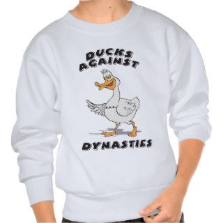 Ducks Against Dynasties Pullover Sweatshirts
