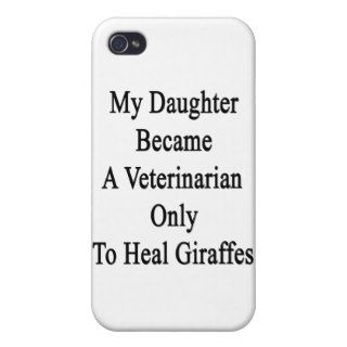 My Daughter Became A Veterinarian Only To Heal Gir iPhone 4 Cases