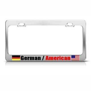 Germany German American Country Metal License Plate Frame Tag Holder Automotive