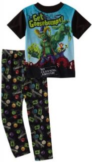 Goosebumps Boys 2 7 Clowning Pajama Set, Black, 4/5: Clothing