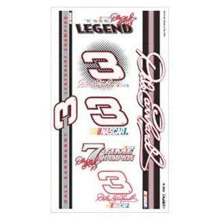 Dale Earnhardt Sr. Official NASCAR 1"x1" Fake Tattoos : Sports Related Merchandise : Sports & Outdoors