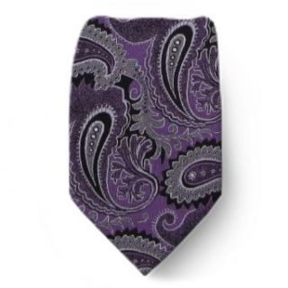 XLW 10211   Purple   Gray   Black   Mens X Long Silk Fashion Neck Tie at  Mens Clothing store Neckties