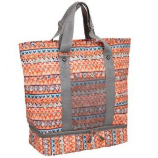 J World Large Tote Bag with Insulated Lunch Compartment CC 07 Color: Maya: Clothing
