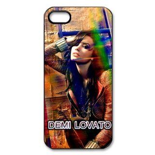 Demi Lovato Hard Case Back Cover for Iphone 5S/5: Cell Phones & Accessories