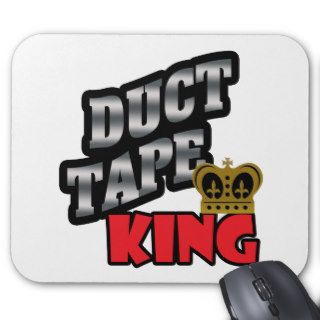 Duct Tape King Mouse Pad