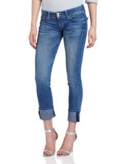 Hudson Jeans Women's Ginny Straight Crop Jean in Polly at  Womens Clothing store: