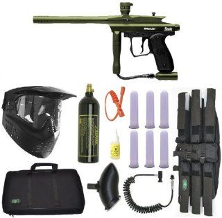 Kingman Spyder Sonix Paintball Gun Marker SNIPER Set   Olive : Paintball Gun Packages : Sports & Outdoors