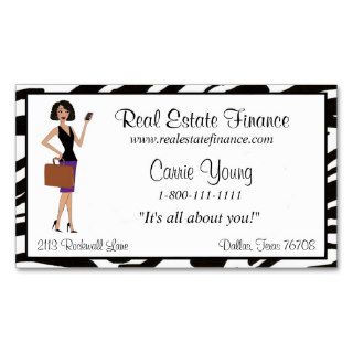 Diva Goes Business Business Card Template