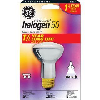 GE Edison Halogen Flood Light Bulb, 50 Watts : Patio, Lawn & Garden