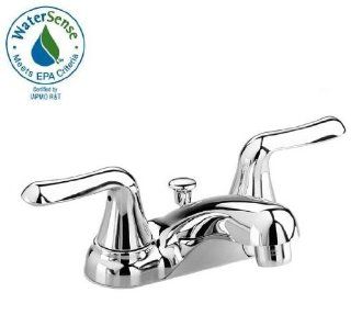 American Standard 2275.503.002 Colony Soft Two Handle Centerset Lavatory Faucet with Speed Connect Pop Up Drain, Polished Chrome   Touch On Bathroom Sink Faucets  