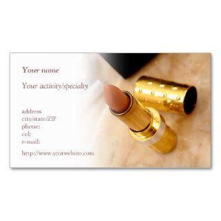 "Makeup products" business card