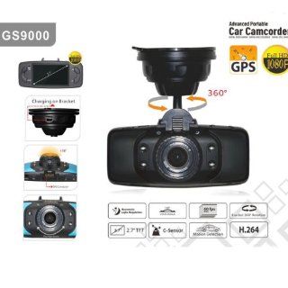 (32GB TF Card Included)NewNow 2013 GS9000 GPS Tracking 2.7 inch Full HD 1080P Car DVR Vehicle Recorder 5.0 MP CMOS Sensor 178 Degree Wide Angle Motion Detection H.264 HDMI/AV Out Black : Vehicle On Dash Video : Car Electronics