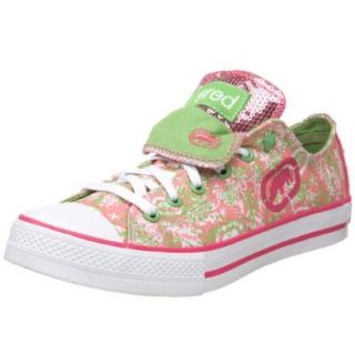 red by marc ecko Women's Rumor Sneaker,Pink/Lime,6 M US: Shoes