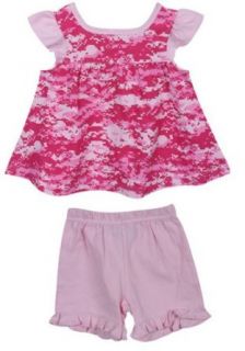 Baby's Digital Pink Camo Princess Dress Outfit Clothing