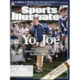 Sports Illustrated November 28, 2006 Joe Paterno/Penn State Cover, Peyton Manning/Indianapolis Colts, Wayne Gretzky Sports Illustrated Books